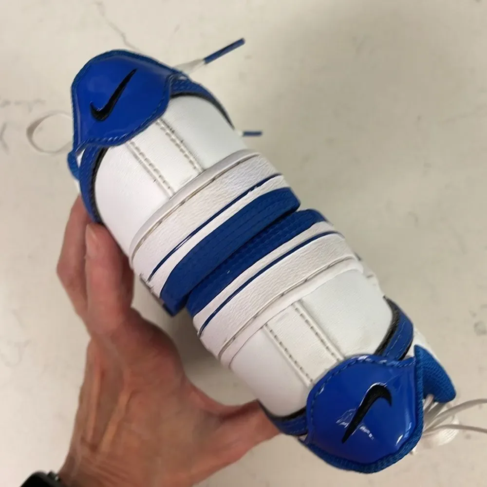 Little Kid's Nike Force 1 LV8 White/White-Black-Game Royal (DO3807 100) Size 11C